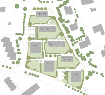 Im Farnen - Situationsplan